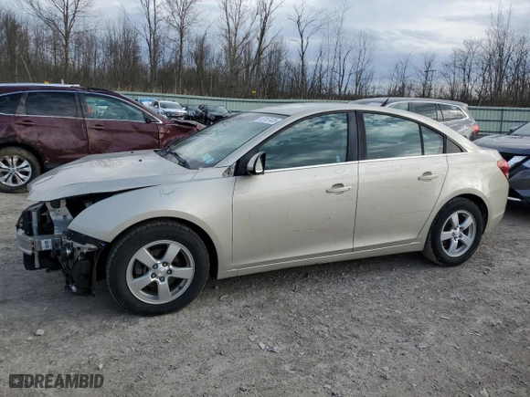 2014 Chevrolet Cruze 1LT with VIN 1G1PC5SB3E7441663, listed as a Copart auction lot 53157435 with 49,667 mi miles and Salvage Title. Bid and sale history available at carsss.com. Image 1.