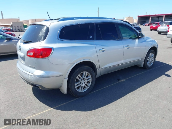 2015 Buick Enclave Convenience with VIN 5GAKRAKD9FJ147474, listed as a IAAI auction lot 41725410 with Not Provided miles and . Bid and sale history available at carsss.com. Image 4.