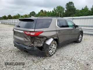 2020 Chevrolet Traverse LT Cloth with VIN 1GNERGKW9LJ125879, listed as a Copart auction lot 58042665 with 119,404 mi miles and Salvage title. Bid and sale history available at DreamBid. Image 3.