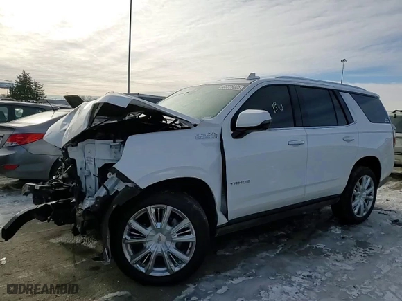 2021 Chevrolet Tahoe High Country with VIN 1GNSKTKL1MR303017, listed as a Copart auction lot 88578005 with 61,094 mi miles and Salvage Title. Bid and sale history available at carsss.com. Image 12.