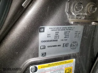 2010 Buick LaCrosse CXL with VIN 1G4GK5EG3AF285668, listed as a Copart auction lot 38072304 with 150,881 mi miles and Salvage Title. Bid and sale history available at carsss.com. Image 12.