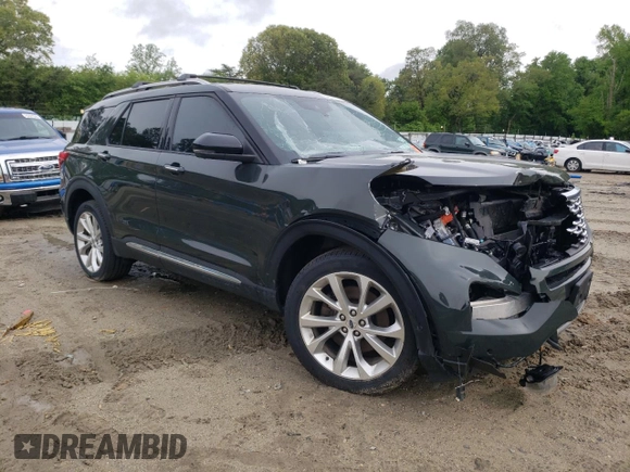 2022 Ford Explorer Platinum z VIN 1FM5K8HW0NNA08189, wystawiony jako Copart lot #54322935 z przebiegiem 41 232 mil mil oraz Szkoda całkowita • Salvage title. Historia ofert i sprzedaży dostępna na DreamBid. Obrazek 4.