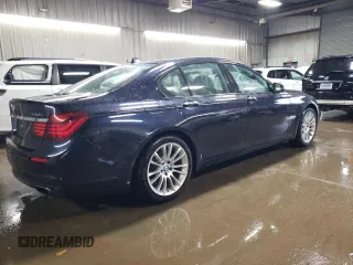 2015 BMW 7 Series 750i xDrive with VIN WBAYB6C53FD225423, listed as a Copart auction lot 78827414 with 69,780 mi miles and Salvage Title. Bid and sale history available at carsss.com. Image 3.
