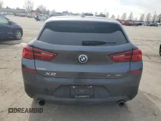 2018 BMW X2 xDrive28i with VIN WBXYJ5C39JEF78742, listed as a Copart auction lot 44026635 with Not Provided miles and Salvage Title. Bid and sale history available at carsss.com. Image 6.