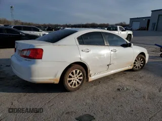 2010 Mitsubishi Galant FE with VIN 4A32B2FF2AE014154, listed as a Copart auction lot 87076324 with 190,023 mi miles and Salvage Title. Bid and sale history available at carsss.com. Image 3.