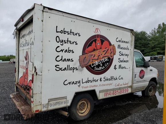 2005 Ford Econoline Cargo z VIN 1FDNE35L05HA95742, wystawiony jako Copart lot #56768625 z przebiegiem 130 000 mil mil oraz Czysty tytuł • Clean title. Historia ofert i sprzedaży dostępna na DreamBid. Obrazek 3.