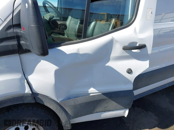 2023 Ford Transit Cargo with VIN 1FTBR2X84PKB37947, listed as a IAAI auction lot 41750849 with 58,114 mi miles and . Bid and sale history available at DreamBid. Image 6.