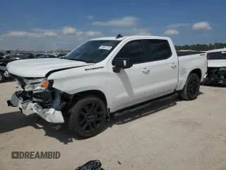 2023 Chevrolet Silverado 1500 RST with VIN 2GCUDEEDXP1145916, listed as a Copart auction lot 53631725 with Not Provided miles and Salvage Title. Bid and sale history available at carsss.com. Image 1.