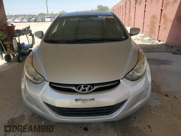 2012 Hyundai Elantra Limited with VIN KMHDH4AE3CU274216, listed as a Copart auction lot 53978675 with 115,254 mi miles and Salvage Title. Bid and sale history available at carsss.com. Image 5.