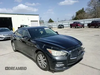 2014 Infiniti Q50 Premium with VIN JN1BV7AR3EM690281, listed as a Copart auction lot 47875305 with 235,944 mi miles and Salvage Title. Bid and sale history available at carsss.com. Image 10.