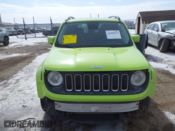 2017 Jeep Renegade Altitude with VIN ZACCJABB9HPF84211, listed as a IAAI auction lot 41595512 with 68,577 mi miles and . Bid and sale history available at DreamBid. Image 13.