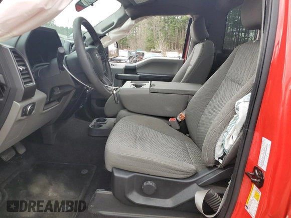 2017 Ford F-150 XL with VIN 1FTMF1CF7HKC57341, listed as a Copart auction lot 53359195 with 64,580 mi miles and Salvage title. Bid and sale history available at DreamBid. Image 7.