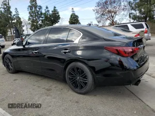 2018 Infiniti Q50 Sport with VIN JN1EV7APXJM365536, listed as a Copart auction lot 42634205 with 44,736 mi miles and Clean Title. Bid and sale history available at carsss.com. Image 2.