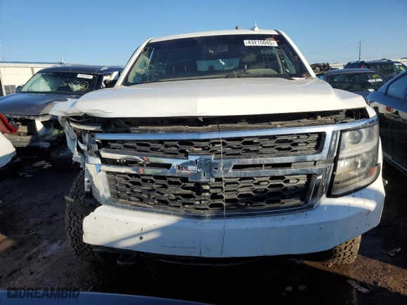 2018 Chevrolet Tahoe Commercial with VIN 1GNSKFEC0JR126193, listed as a Copart auction lot 43215045 with 33,896 mi miles and Clean Title. Bid and sale history available at carsss.com. Image 5.