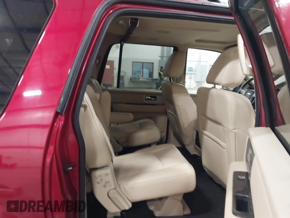 2016 Ford Expedition Max Limited z VIN 1FMJK2ATXGEF07967, wystawiony jako IAAI lot #41835585 z przebiegiem 83 928 mil mil oraz . Historia ofert i sprzedaży dostępna na DreamBid. Obrazek 8.