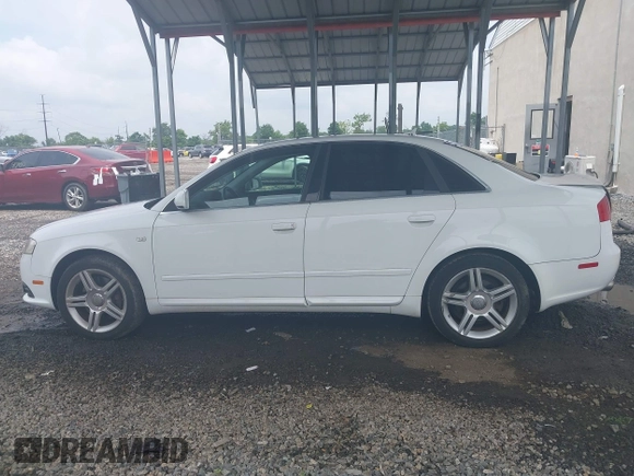 2008 Audi A4 2.0T with VIN WAUDF78E38A056297, listed as a IAAI auction lot 42648750 with 163,969 mi miles and . Bid and sale history available at DreamBid. Image 12.