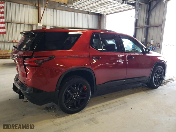 2022 Chevrolet Traverse Premier with VIN 1GNEVKKW1NJ136912, listed as a Copart auction lot 67402744 with 29,972 mi miles and Salvage Title. Bid and sale history available at carsss.com. Image 3.