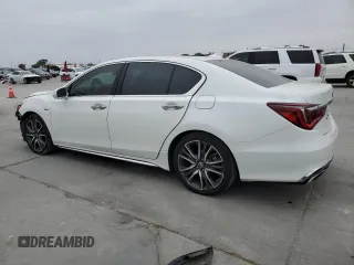 2018 Acura RLX Sport Hybrid w/Advance Pkg with VIN JH4KC2F90JC000659, listed as a Copart auction lot 81711274 with 68,518 mi miles and Salvage Title. Bid and sale history available at carsss.com. Image 2.