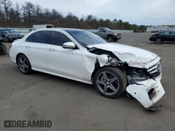 2017 Mercedes-Benz E 300 Luxury with VIN WDDZF4KB5HA113658, listed as a Copart auction lot 53460855 with 93,337 mi miles and Salvage title. Bid and sale history available at DreamBid. Image 4.