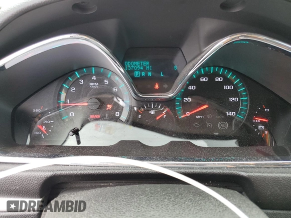 2013 Chevrolet Traverse LT with VIN 1GNKVGKD8DJ219833, listed as a Copart auction lot 53933915 with 137,094 mi miles and Salvage Title. Bid and sale history available at DreamBid. Image 9.