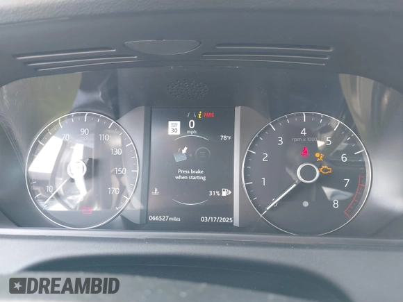 2020 Land Rover Range Rover Velar S z VIN SALYB2EXXLA255258, wystawiony jako IAAI lot #41823002 z przebiegiem 66 527 mil mil oraz . Historia ofert i sprzedaży dostępna na DreamBid. Obrazek 7.