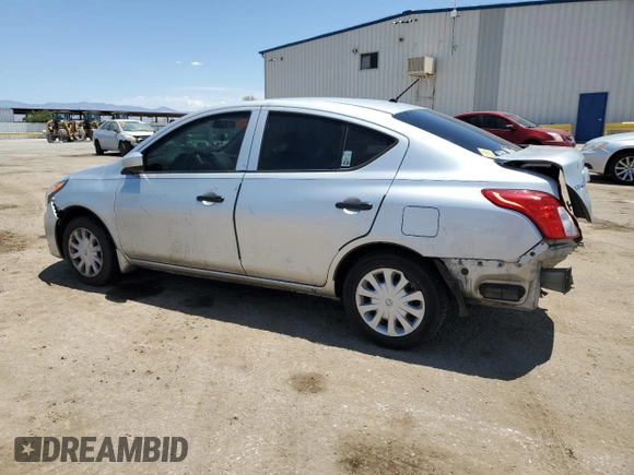 2016 Nissan Versa S with VIN 3N1CN7AP8GL899211, listed as a Copart auction lot 62689825 with 86,688 mi miles and Salvage title. Bid and sale history available at DreamBid. Image 2.