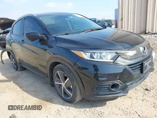2021 Honda HR-V EX-L with VIN 3CZRU5H78MM709167, listed as a IAAI auction lot 41524766 with 32,391 mi miles. Bid and sale history available at carsss.com. Image 1.