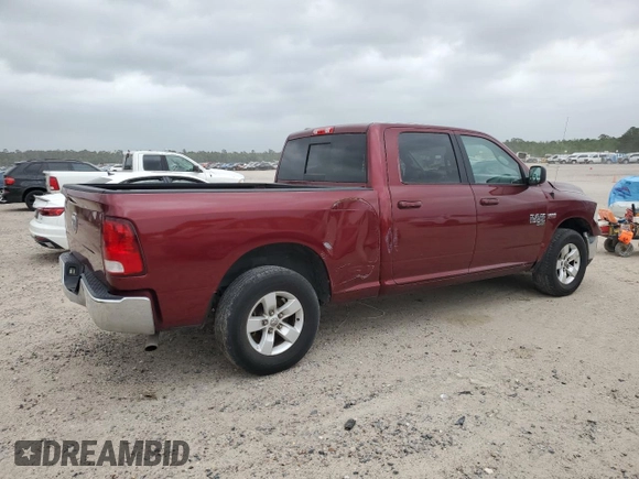2020 Ram 1500 SLT z VIN 1C6RR7TT7LS101788, wystawiony jako Copart lot #51810895 z przebiegiem 109 046 mil mil oraz Szkoda całkowita • Salvage title. Historia ofert i sprzedaży dostępna na DreamBid. Obrazek 3.
