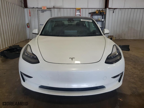 2019 Tesla Model 3 Long Range with VIN 5YJ3E1EB5KF454117, listed as a Copart auction lot 53352525 with 42,483 mi miles and Salvage Title. Bid and sale history available at carsss.com. Image 5.