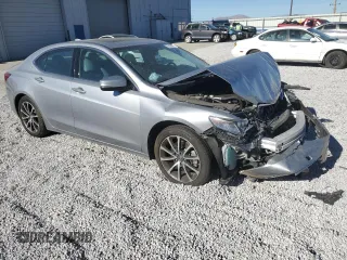 2017 Acura TLX V6 w/Technology Pkg with VIN 19UUB3F58HA002022, listed as a Copart auction lot 75129424 with Not provided miles and Salvage title. Bid and sale history available at DreamBid. Image 4.