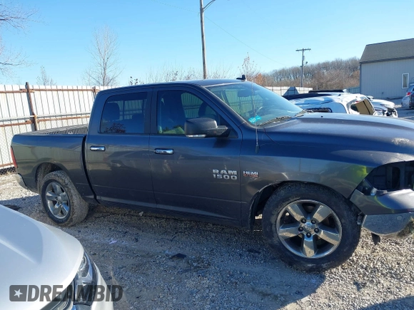 2017 Ram 1500 Big Horn with VIN 3C6RR7LT6HG665625, listed as a IAAI auction lot 41021419 with 163,909 mi miles. Bid and sale history available at carsss.com. Image 13.
