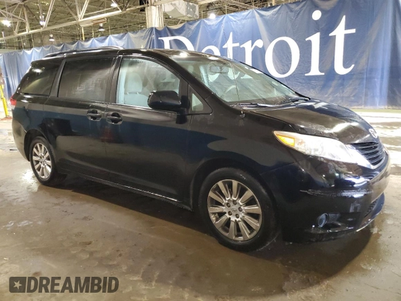 2011 Toyota Sienna LE with VIN 5TDJK3DCXBS026450, listed as a Copart auction lot 52324565 with 227,892 mi miles and Clean Title. Bid and sale history available at carsss.com. Image 4.
