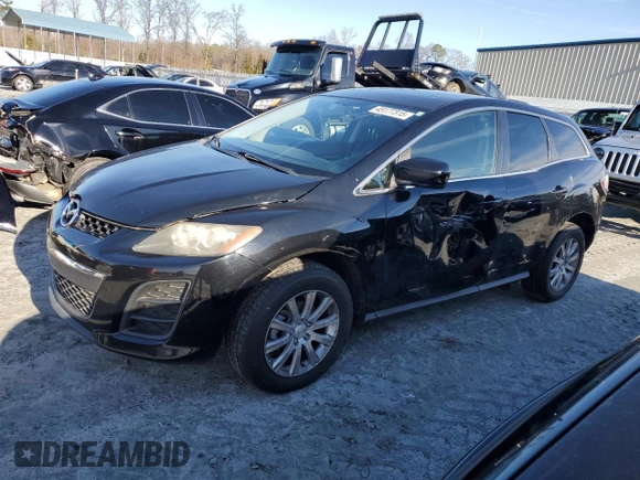 2011 Mazda CX-7 i Sport with VIN JM3ER2B57B0368024, listed as a Copart auction lot 45177315 with 173,473 mi miles and Salvage Title. Bid and sale history available at carsss.com. Image 1.