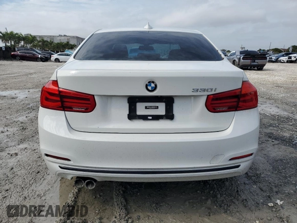 2018 BMW 3 Series 330i with VIN WBA8B9C50JK676945, listed as a Copart auction lot 89179095 with 82,314 mi miles and Salvage title. Bid and sale history available at DreamBid. Image 6.