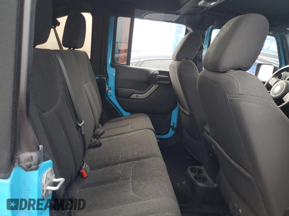 2018 Jeep Wrangler JK Unlimited Sport S with VIN 1C4BJWDG8JL860843, listed as a Copart auction lot 74480734 with 0 mi miles and Non Repairable. Bid and sale history available at carsss.com. Image 10.