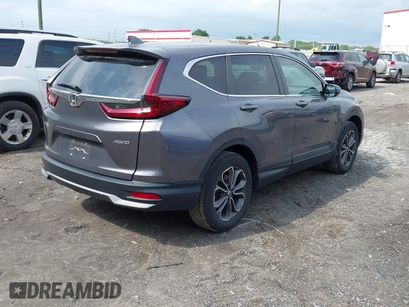 2021 Honda CR-V EX-L z VIN 5J6RW2H82MA011250, wystawiony jako IAAI lot #42120440 z przebiegiem 29 955 mil mil oraz . Historia ofert i sprzedaży dostępna na DreamBid. Obrazek 4.