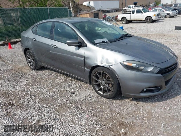 2013 Dodge Dart SXT with VIN 1C3CDFBA2DD343499, listed as a IAAI auction lot 41997107 with 110,446 mi miles. Bid and sale history available at carsss.com. Image 1.