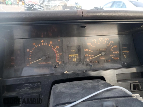 1986 Nissan Hardbody E z VIN JN6ND11S1GW037479, wystawiony jako Copart lot #81775934 z przebiegiem 389 841 mil mil oraz Szkoda całkowita • Salvage title. Historia ofert i sprzedaży dostępna na DreamBid. Obrazek 9.
