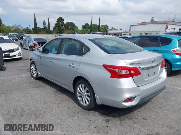 2019 Nissan Sentra S with VIN 3N1AB7APXKY288818, listed as a IAAI auction lot 42137996 with 90,739 mi miles and . Bid and sale history available at DreamBid. Image 3.