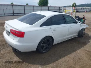 2013 Audi A6 Premium Plus with VIN WAUDFAFCXDN025548, listed as a IAAI auction lot 42607045 with 121,954 mi miles and . Bid and sale history available at DreamBid. Image 4.