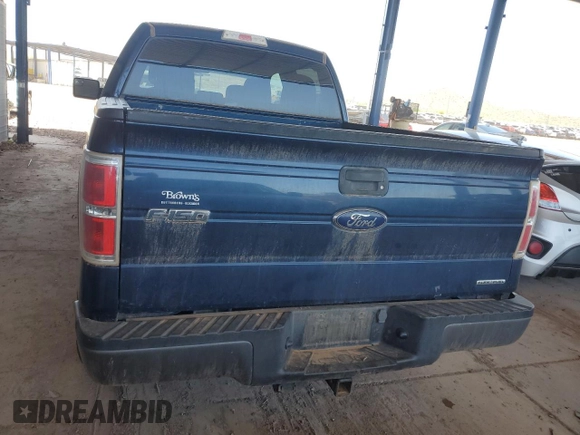 2013 Ford F-150 XL with VIN 1FTFW1EF0DKG54969, listed as a Copart auction lot 59775795 with 177,709 mi miles and Salvage title. Bid and sale history available at DreamBid. Image 6.