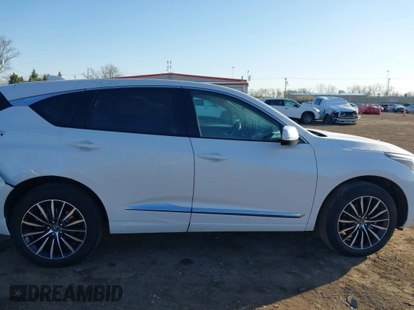 2025 Acura RDX Advance with VIN 5J8TC2H70SL008488, listed as a IAAI auction lot 42026105 with 9,770 mi miles and . Bid and sale history available at DreamBid. Image 13.