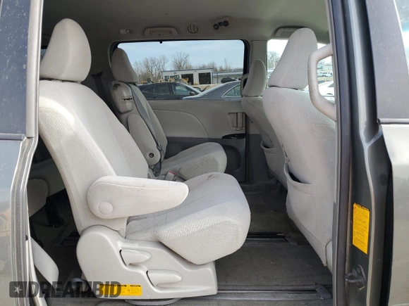 2012 Toyota Sienna LE AAS with VIN 5TDKK3DC4CS198592, listed as a Copart auction lot 49094425 with 113,365 mi miles and Salvage Title. Bid and sale history available at carsss.com. Image 11.