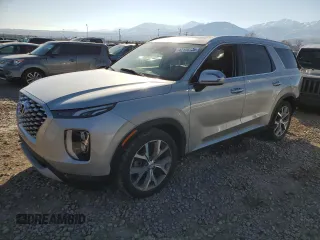 2022 Hyundai Palisade SEL with VIN KM8R4DHE4NU482423, listed as a Copart auction lot 42106905 with 42,680 mi miles and Salvage Title. Bid and sale history available at carsss.com. Image 1.