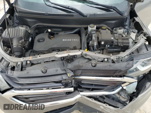2018 Chevrolet Equinox LT with VIN 3GNAXJEV2JS612373, listed as a Copart auction lot 59193535 with 69,558 mi miles and Non repairable. Bid and sale history available at DreamBid. Image 12.