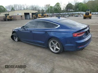 2018 Audi A5 Sportback Premium Plus with VIN WAUENCF5XJA098796, listed as a Copart auction lot 51965514 with 79,245 mi miles. Bid and sale history available at carsss.com. Image 2.