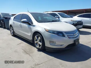 2011 Chevrolet Volt with VIN 1G1RC6E43BU100644, listed as a IAAI auction lot 41729995 with 167,150 mi miles. Bid and sale history available at carsss.com. Image 1.