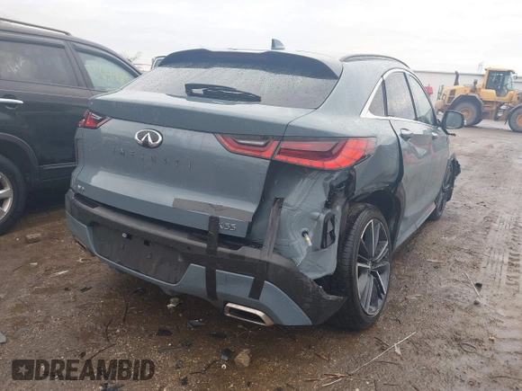 2023 Infiniti QX55 Essential с VIN 3PCAJ5KR9PF106940, выставлен на аукционе IAAI как лот 41665977 с пробегом 6 839 миль миль и . История ставок и продаж доступна на DreamBid. Изображение 4.