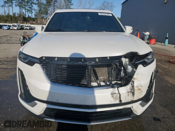 2020 Cadillac XT6 FWD Premium Luxury with VIN 1GYKPCRS5LZ184078, listed as a Copart auction lot 46752465 with 75,599 mi miles and Salvage title. Bid and sale history available at DreamBid. Image 5.
