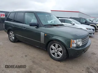 2005 Land Rover Range Rover HSE with VIN SALME11415A186278, listed as a IAAI auction lot 41556398 with 76,133 mi miles and . Bid and sale history available at DreamBid. Image 1.